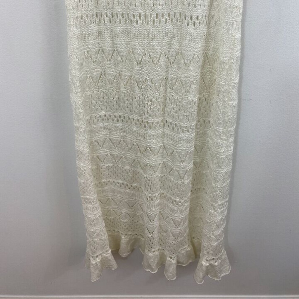 Elegant White Lace Vest - image 8